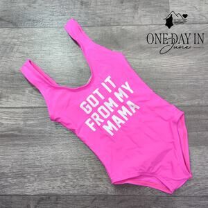 Aleumdr I got it from my mama One Piece Swimsuit Size S